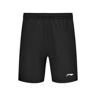 AAPR063 李宁正品 男子轻薄透气速干中腰运动休闲短裤 新款 夏季