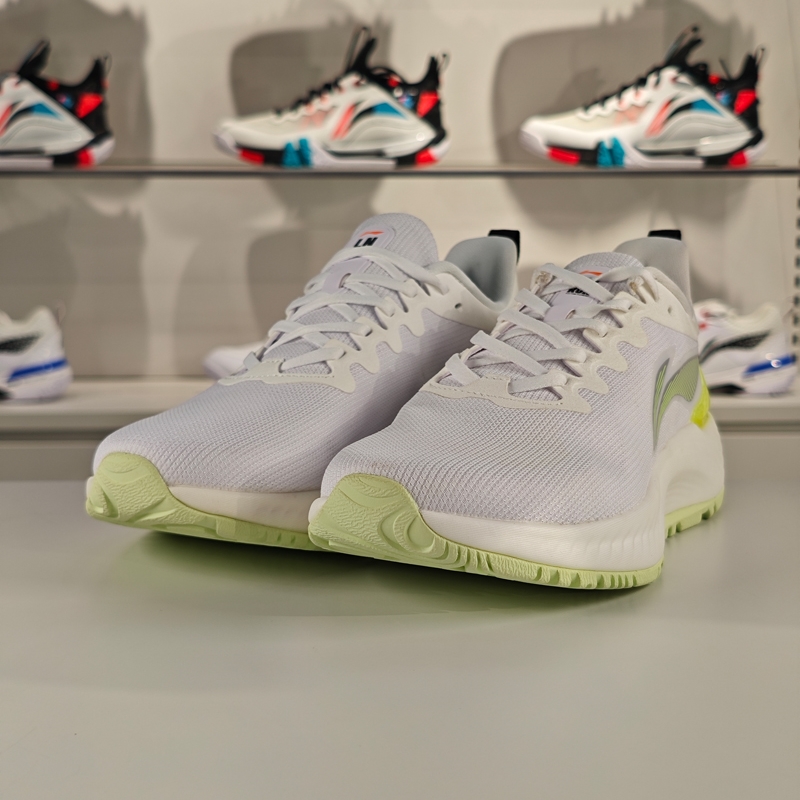 李宁正品越影Element男子时尚简约耐磨网面透气轻便跑鞋ARHT005-2