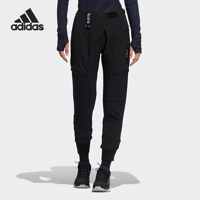 女子运动长裤阿迪达斯Adidas/