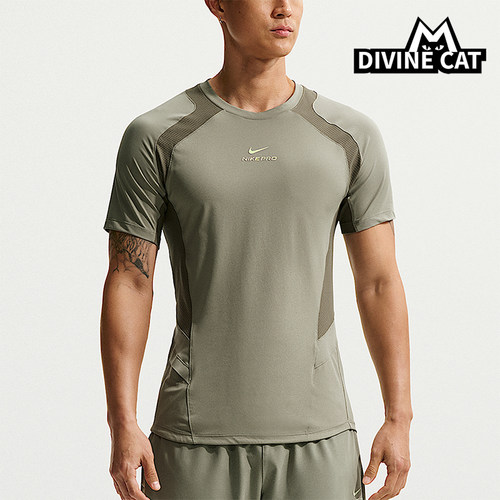 Nike/耐克正品夏季男士圆领弹力训练经典运动短袖T恤IF2215-320