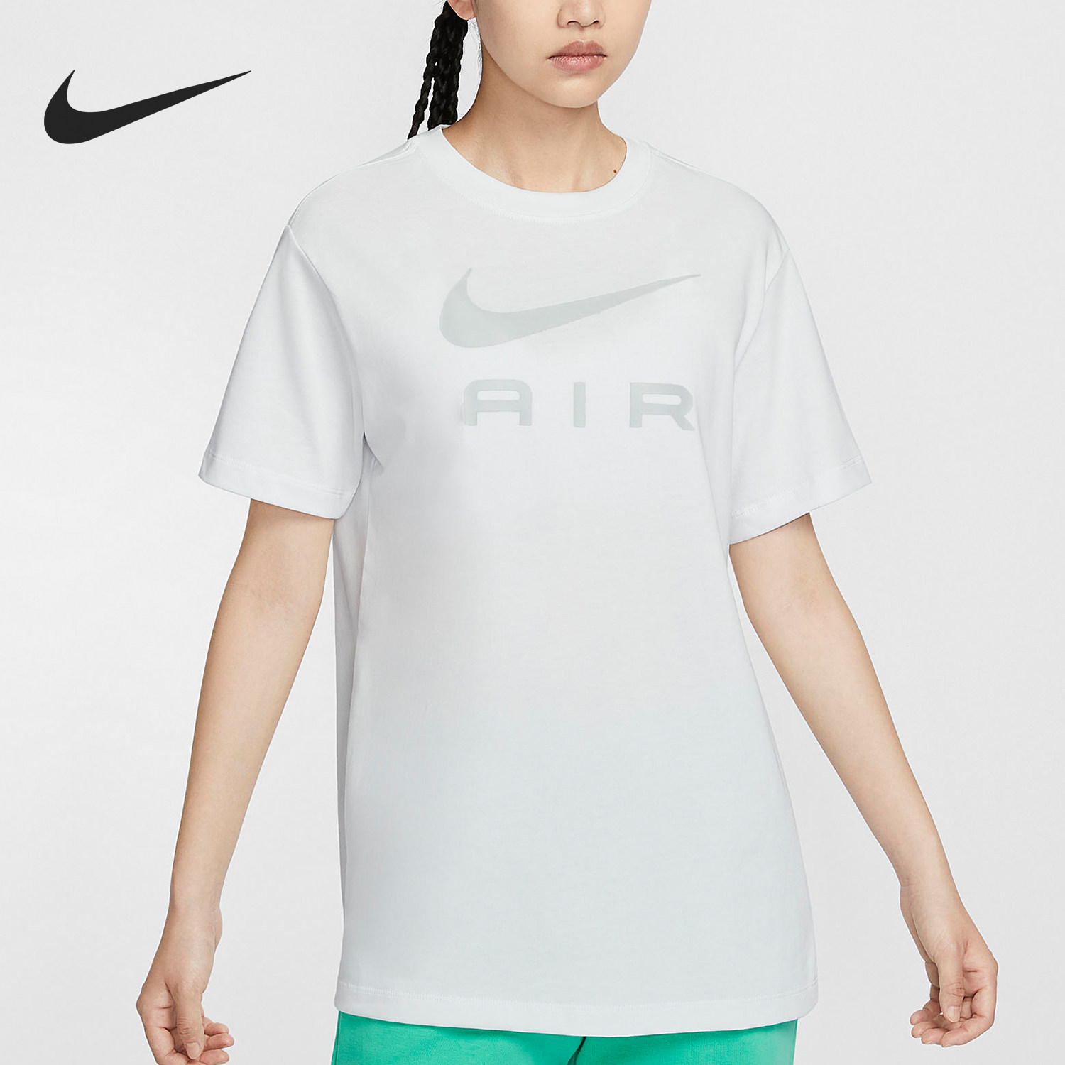Nike/耐克正品夏季新款女士经典舒适透气圆领短袖DX7919-121,运动服/休闲服装,运动T恤,淘宝优惠券,粉丝福利购,淘宝优惠卷