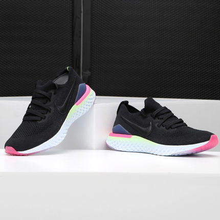 Nike/耐克正品EPIC REACT FLYKNIT 2(GS) 女子运动跑步鞋AQ3243