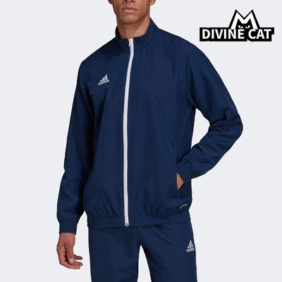 Adidas/阿迪达斯正品男蓝色夹克外套防风保暖经典夹克外套HB0571