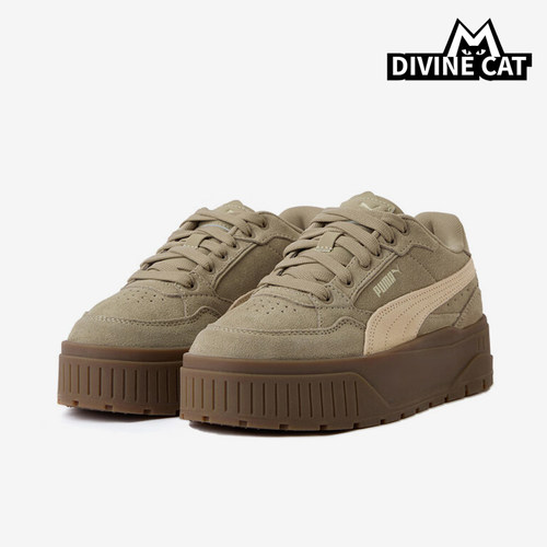 Puma/彪马正品KARMEN男女运动厚底耐磨休闲复古轻便板鞋397462-15