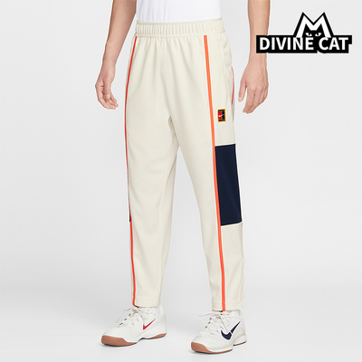Nike/耐克正品Court Heritage男士锥形针织网球长裤FZ6929-133