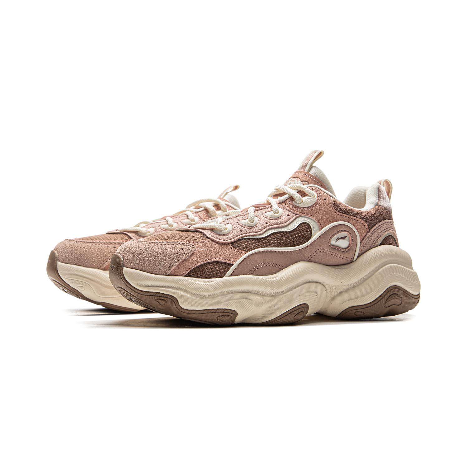 李宁正品蜜糖 2女子时尚运动厚底低帮经典休闲鞋老爹鞋AGCV002,运动鞋new,运动休闲鞋,淘宝优惠券,粉丝福利购,淘宝优惠卷