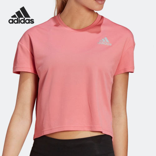 Adidas/阿迪达斯正品夏季新款女子健身训练运动短袖T恤GN4407