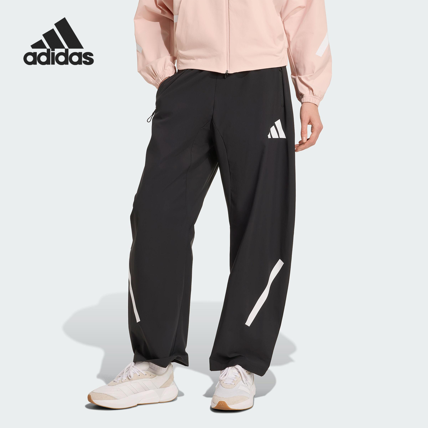 Adidas/阿迪达斯正品W Z.N.E. WV PT女士宽松香蕉裤KE4875