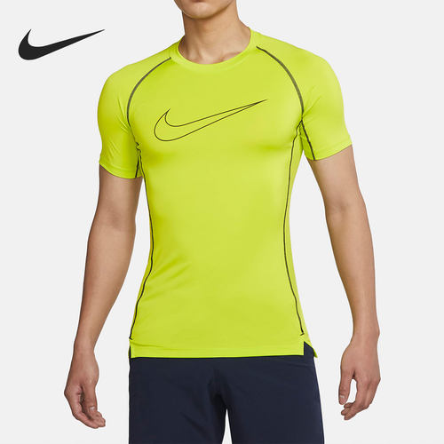 耐克男子健身训练运动短袖