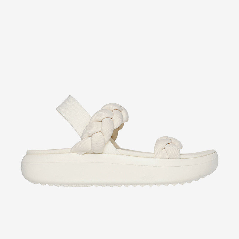 Skechers/斯凯奇正品新款女士简约轻便麻花运动一字带凉鞋