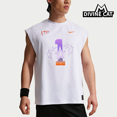 Nike/耐克正品Dri-FIT男士透气T篮球经典运动无袖背心IR6280-100