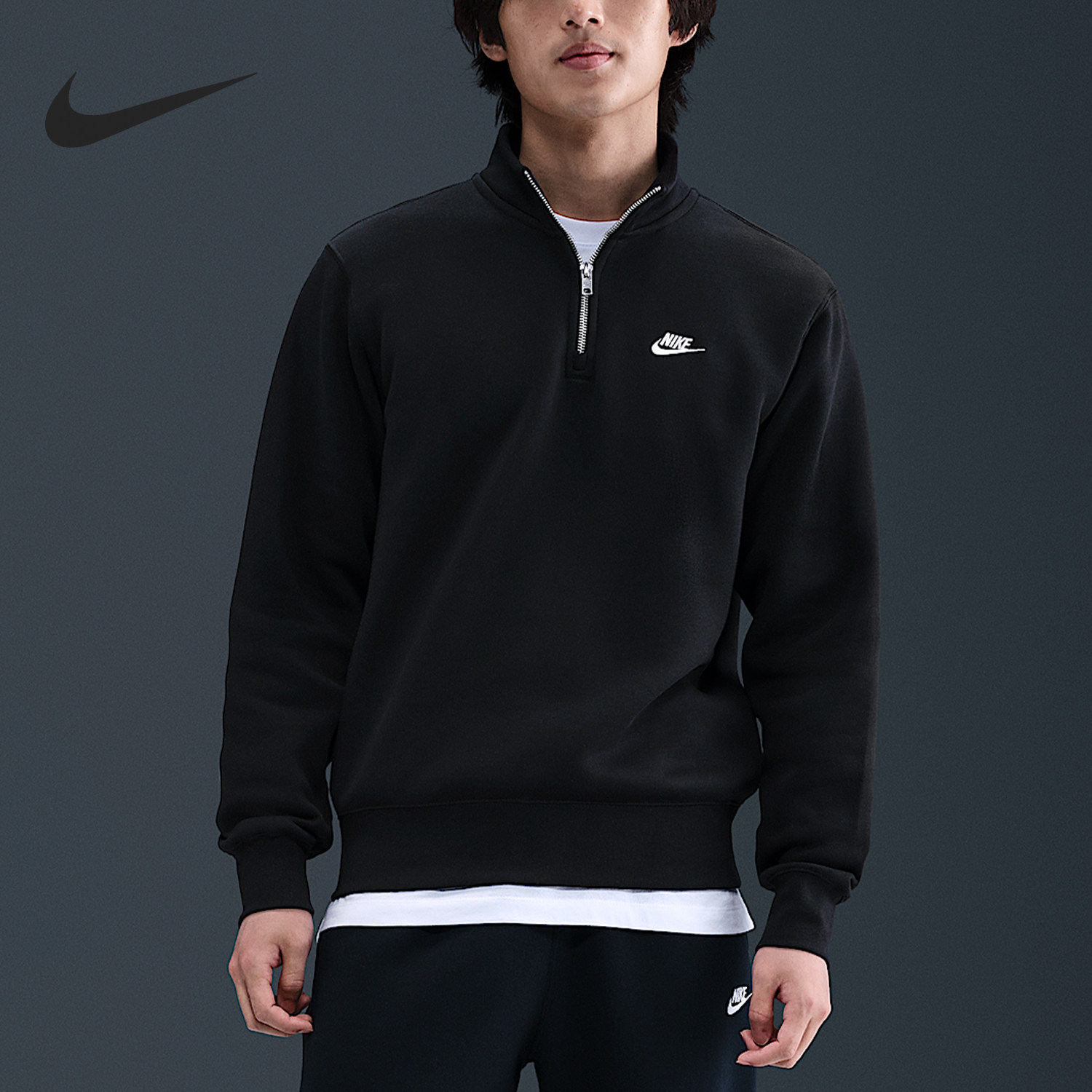 Nike/耐克正品2025冬季新款男士加绒保暖套头卫衣FN3865-010,运动服/休闲服装,运动卫衣/套头衫,淘宝优惠券,粉丝福利购,淘宝优惠卷
