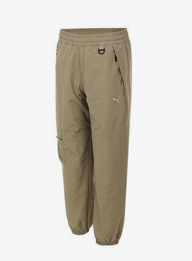 Puma/彪马正品新款男士简约束脚防风宽松运动长裤632493-83