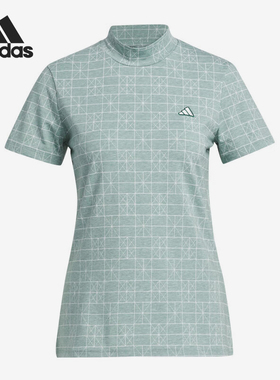Adidas/阿迪达斯正品高尔夫女士透气休闲运动短袖T恤IV6987