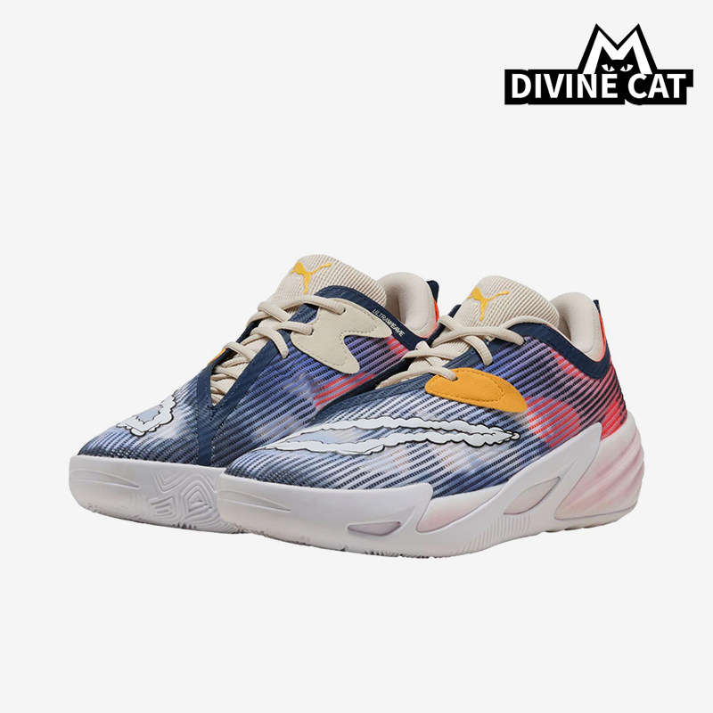 Puma/彪马正品All-ProNitro2Hooptopia蓝红色经典篮球鞋312303-01