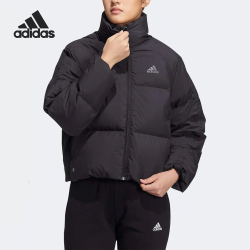 阿迪达斯正品女子羽绒服