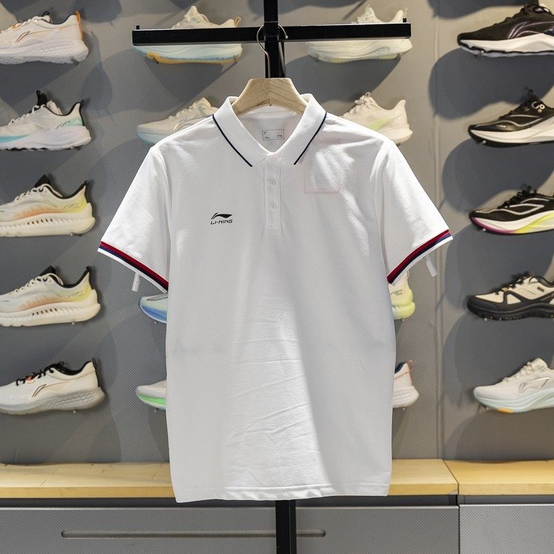 李宁正品2026新款男子经典简约运动柔软透气短袖POLO衫APLW475-1,运动服/休闲服装,运动POLO衫,淘宝优惠券,粉丝福利购,淘宝优惠卷