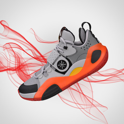 李宁正品男大童韦德之道8学生减震回弹篮球场地篮球鞋ABPQ033