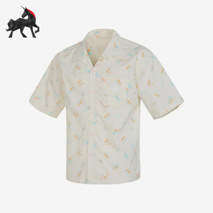 衬衫 大童翻领运动休闲短袖 IT1801 阿迪达斯正品 Adidas