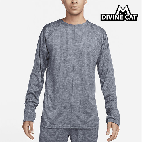 Nike/耐克正品男士徽标圆领运动健身休闲经典长袖T恤FB7775-065