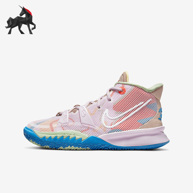 Nike/耐克正品Kyrie 7 GS女子大童时尚网面篮球鞋CT4080-600