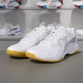 李宁正品 AYTT001 全能王V男女同款 透气低帮防滑耐磨羽毛球训练鞋