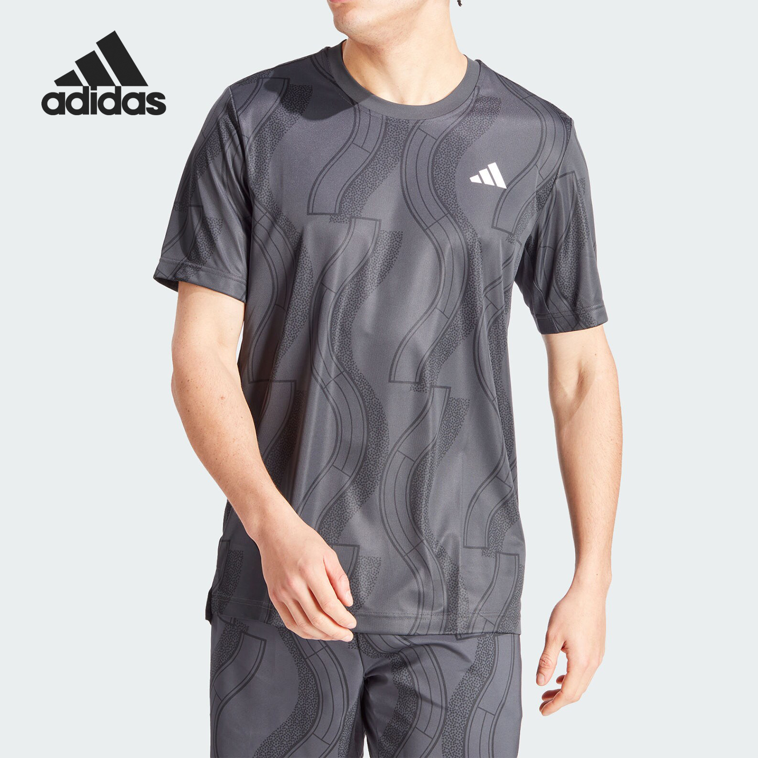 Adidas/阿迪达斯正品CLUB GRAPH TEE男士网球短袖T恤IP1882