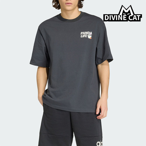 Adidas/阿迪达斯正品夏季男士经典运动宽松圆领复古短袖T恤KB4852