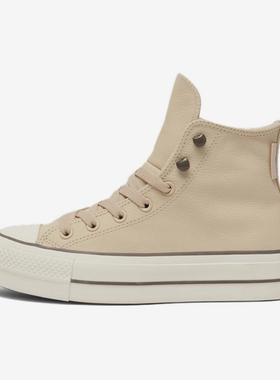 Converse/匡威正品新款女子加绒保暖运动休闲系带厚底板鞋A11158C