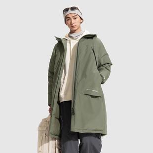 李宁正品CF溯男子防风排湿宽松运动休闲保暖连帽羽绒服AYMV609