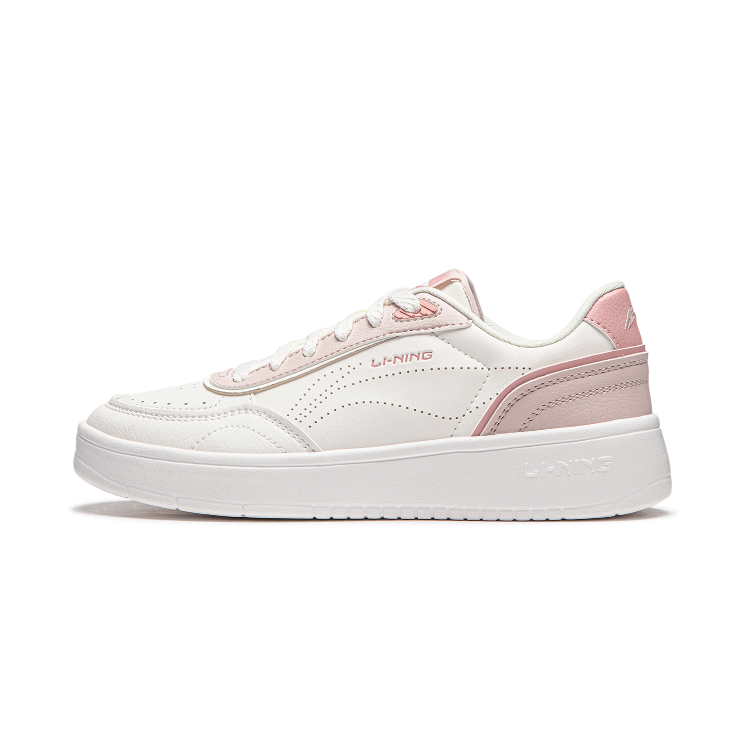 Lining/李宁正品2024年新款女子简约百搭舒适运动休闲鞋AGCU112