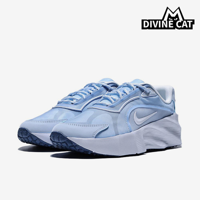 Nike/耐克正品AuraEDGE新款女浅蓝白色经典低帮跑步鞋HQ7025-400