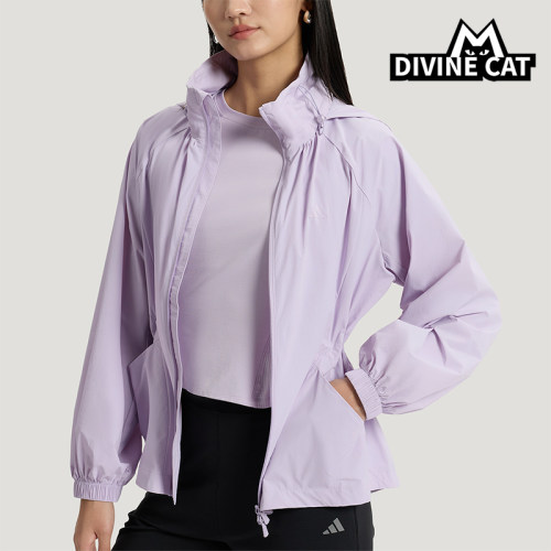 Adidas/阿迪达斯正品SFL WV JKT女士外套防晒运动连帽外套KH2658