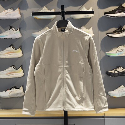 李宁正品乒乓球系列男子专业运动训练拉链立领夹克外套AMDV127-2