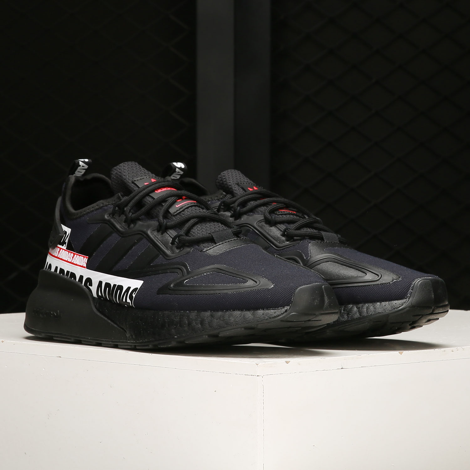 Adidas/阿迪达斯正品三叶草 ZX 2K BOOST 减震男女运动鞋 FX7038