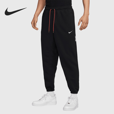 Nike/耐克正品Dri-FIT 男士系带束脚经典篮球长裤IB5497-010