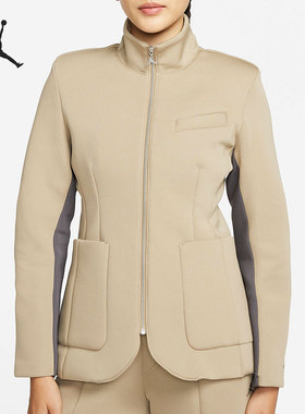 Nike/耐克正品Jordan女子运动休闲立领西装外套 DD9622-247