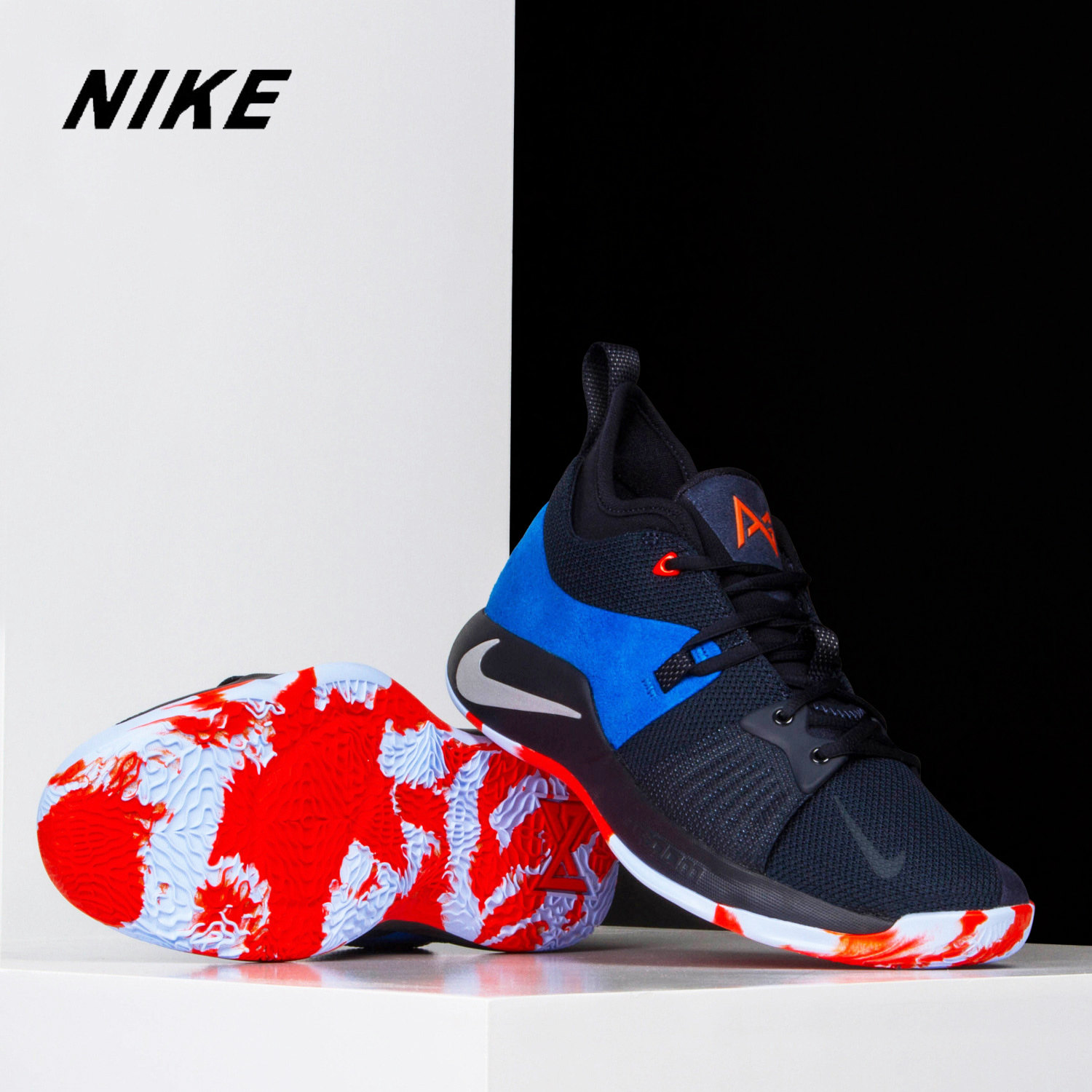 Nike/耐克正品PG2 EP男新款保罗乔治2代全明星透气篮球鞋  AJ2040