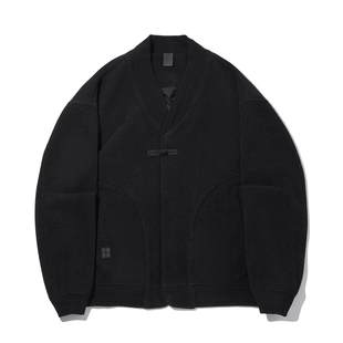 李宁正品 功夫系列男子舒适百搭宽松休闲运动V领夹克外套AWDW419