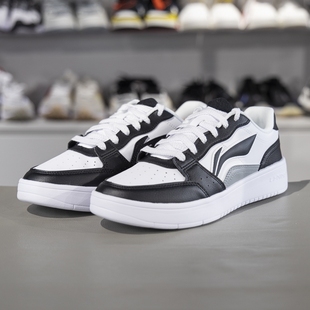 2024秋季 AGCU567 新款 百搭休闲鞋 男子系带防滑耐磨经典 李宁正品