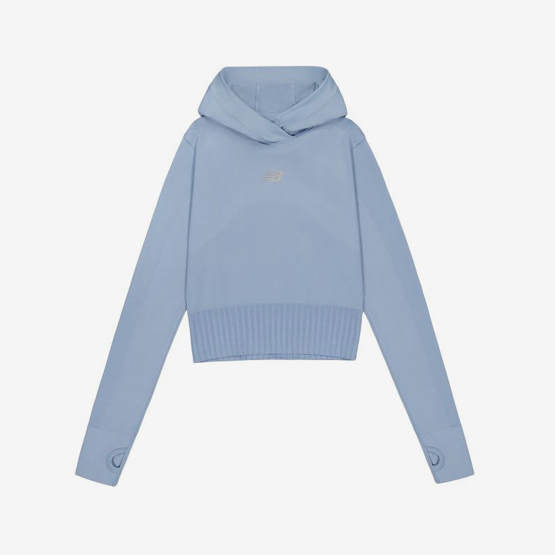 New Balance/NB正品新款女子潮流运动休闲连帽卫衣NDF14322-LBL