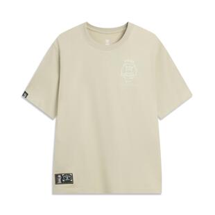 休闲短袖 李宁正品 1807联名系列男子宽松时尚 AHSVE65 少不入川