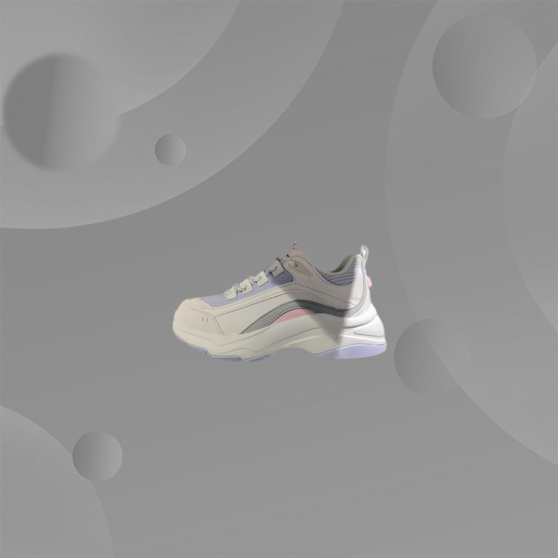 李宁正品运动鞋女子冬季新款极光风行时尚休闲老爹鞋AGCQ494