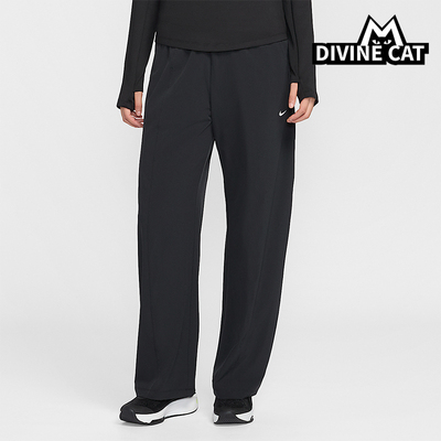 Nike/耐克正品One Dri-FIT女士休闲运动直筒梭织长裤IQ0343-010
