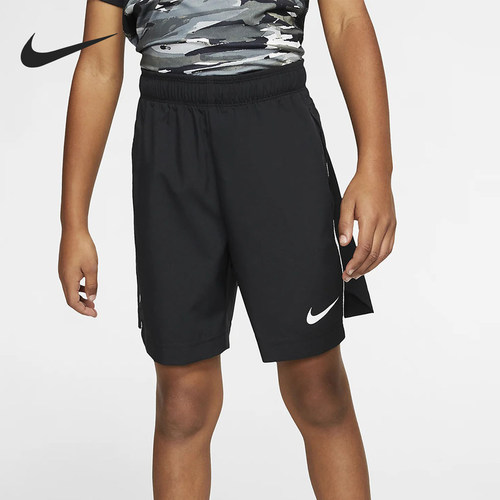 Nike/耐克正品轻薄透气松紧休闲短裤新款儿童短裤CJ743-010