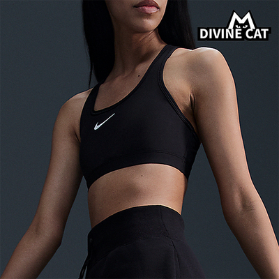 Nike/耐克正品2026女士训练透气印花针织休闲运动内衣DX6821-010