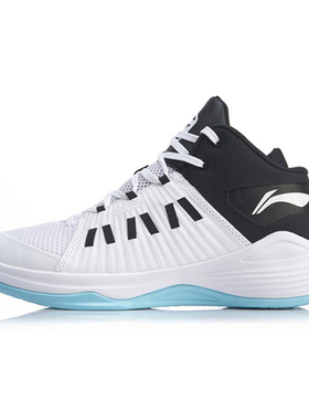 李宁篮球鞋男鞋逸轻秋季新款耐磨防滑透气低帮运动鞋ABPP017