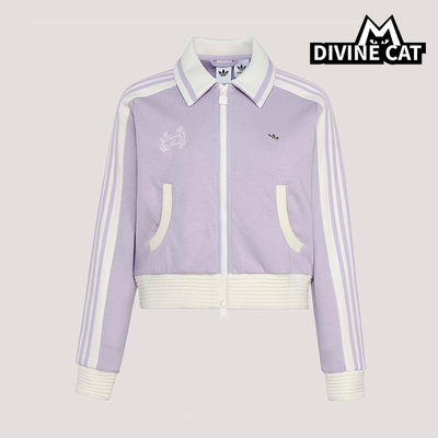 Adidas/阿迪达斯正品三叶草女士亲肤透气经典休闲针织夹克KY2151