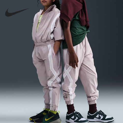 Nike/耐克正品Repel Basketball大童梭织束脚长裤FZ5237-019