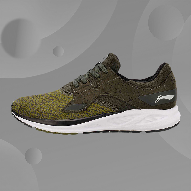 李宁正品跑步鞋男鞋新款光速轻质减震耐磨防滑冬运动鞋ARBM057